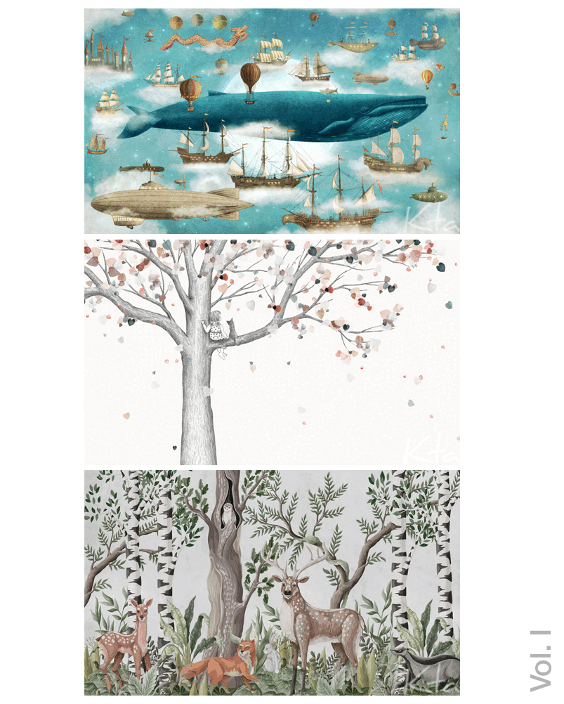 Обои с муралами Mural Walls 23 Vol.I & II